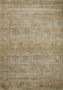 Jean Stoffer x Loloi | Bradbury Collection | Dove / Gold | BRU-02