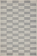 Chris Loves Julia x Loloi | Bradley Collection | Ivory / Grey | BRL-03