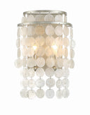 Brielle 9'' Antique Silver Sconce
