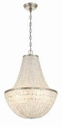 Brielle 18'' Antique Silver Chandelier