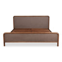 Rye King Bed Warm Brown