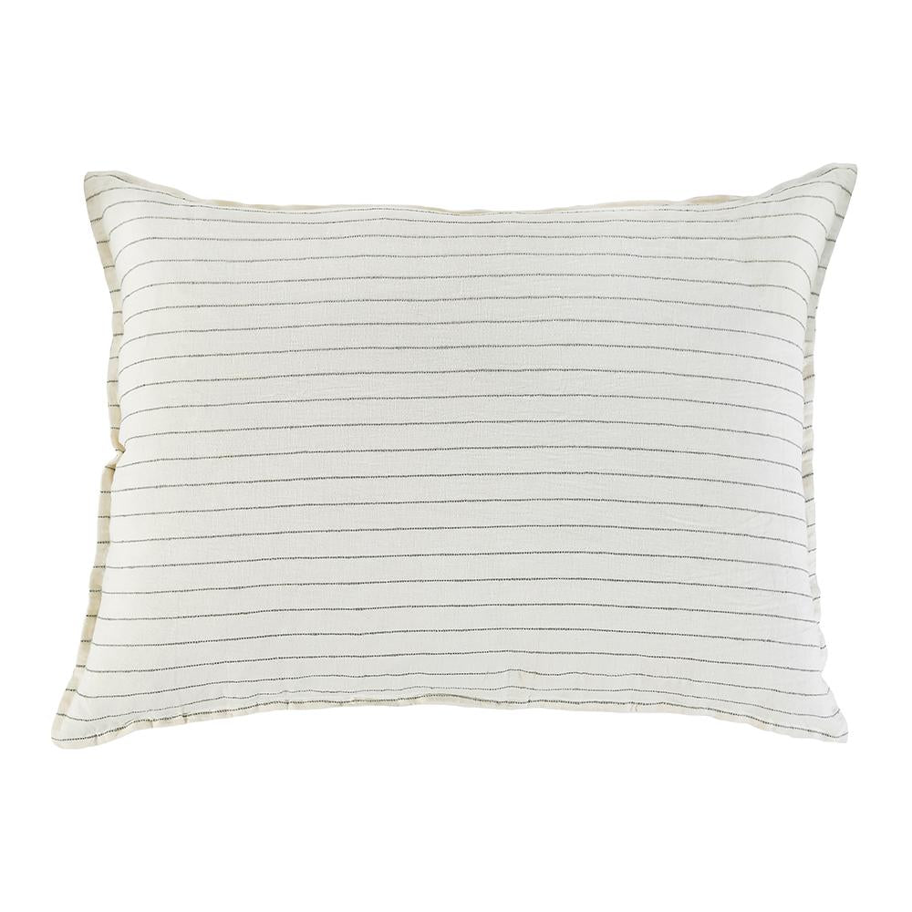 Blythe Big Pillow | Cream/Grey