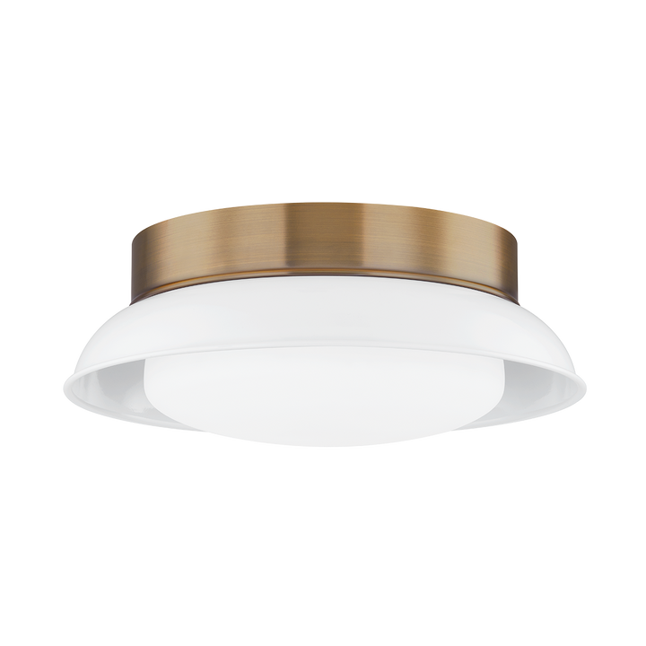 Arnie Flush Mount | Patina Brass