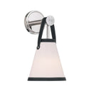 Libby Langdon Callahan 7.25'' Polished Nickel Sconce