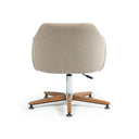Edna Desk Chair - Fedora Oatmeal
