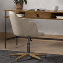 Edna Desk Chair - Fedora Oatmeal