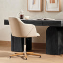 Edna Desk Chair - Fedora Oatmeal