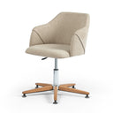Edna Desk Chair - Fedora Oatmeal