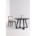 Godenza Round Dining Table Black