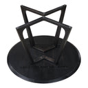 Godenza Round Dining Table Black