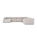 Langham Channeled 6-Piece Sectional - Napa Sandstone