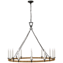 Darlana XL Wrapped Ring Chandelier