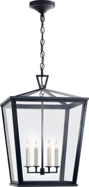 Darlana Medium Hanging Lantern | Bronze