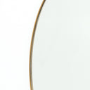 Bellvue Round Mirror - Polished Brass