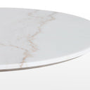 Powell Dining Table - White Marble