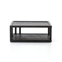 Charley Coffee Table - Drifted Matte Black Veneer