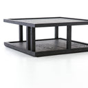 Charley Coffee Table - Drifted Matte Black Veneer