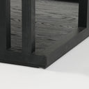 Charley Coffee Table - Drifted Matte Black Veneer