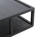 Charley Coffee Table - Drifted Matte Black Veneer