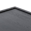 Charley Coffee Table - Drifted Matte Black Veneer