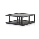 Charley Coffee Table - Drifted Matte Black Veneer