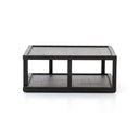 Charley Coffee Table - Drifted Matte Black Veneer
