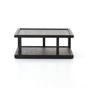 Charley Coffee Table - Drifted Matte Black Veneer