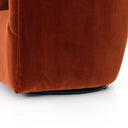 Hanover Swivel Chair - Sapphire Rust