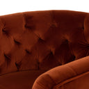 Hanover Swivel Chair - Sapphire Rust
