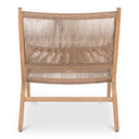 Palma Outdoor Lounge Chair Warm Brown
