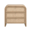 Cannes 3-Drawer Nightstand