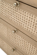 Cannes 3-Drawer Nightstand