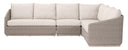 Caspian Outdoor Modular Armless Sofa Chair