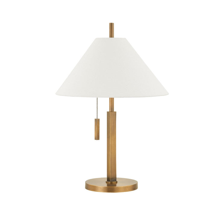 Clic Table Lamp | Patina Brass | AS IS