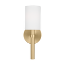 Manor Small Sconce Satin Brass