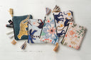 Tropical Monkey Embroidered Pouch