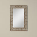 Beehive Rectangular Mirror in Natural