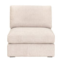 Daley Modular Armless Chair | LiveSmart Halifax Ivory
