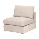 Daley Modular Armless Chair | LiveSmart Halifax Ivory