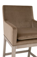 Drake Counter Stool | Caramel Velvet