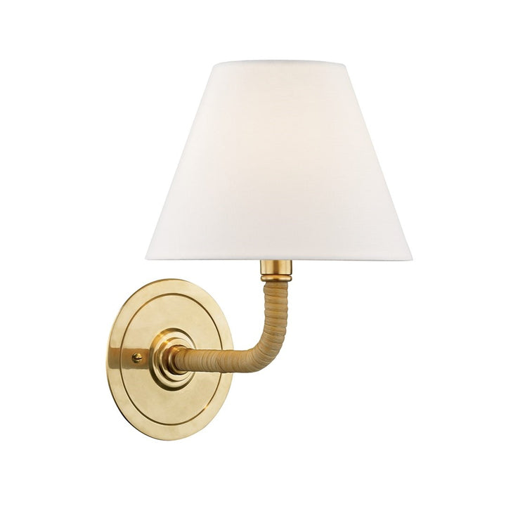 Curves No.1 Wall Sconce | Aged Brass