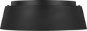 Asher Medium Flush Mount Midnight Black