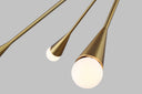 Jax Large Chandelier Burnished Brass