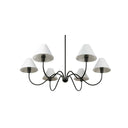 Whitney Chandelier Blackened Bronze