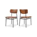 Sailor Dining Chair Brown - Set Of Two