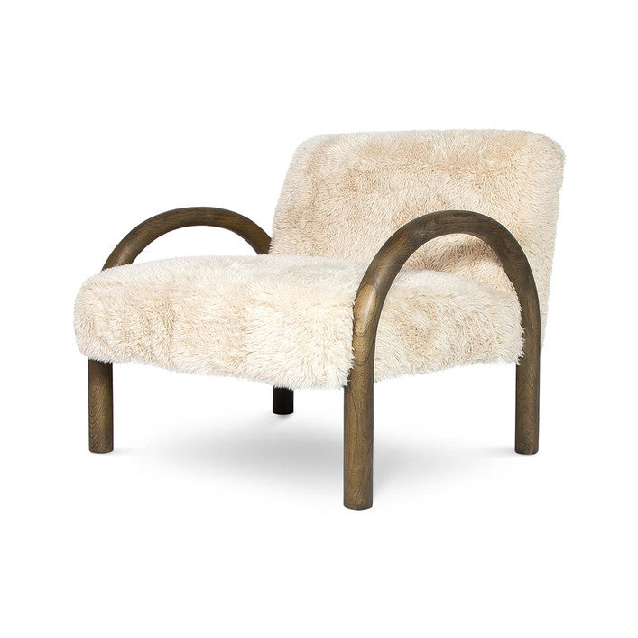 Eros Chair - Shaggy Sand