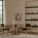 April Dining Chair Deep Brown-Set Of Two
