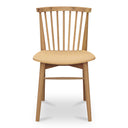 Marley Dining Chair Oak-Set of Two