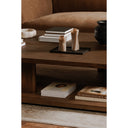 Casey Large Coffee Table Dark Brown