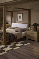 Kenric Table Lamp - Forest Green Canvas
